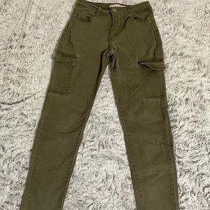 Green 721 Levi Jeans